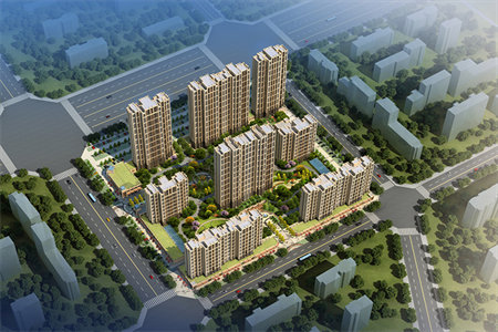 清河实验学校附御景华庭3室2厅1卫107m2毛坯房